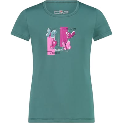 T-shirt met een brede hals voor meisjes CMP