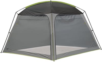 Partytent 3x3m Grijs Wit Waterdicht met Inzethangdoek voor Tuin en Festival