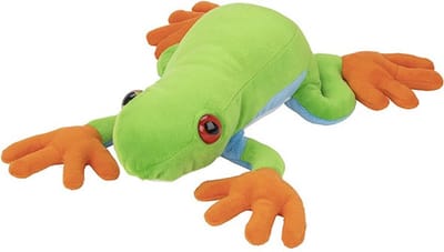 Pluche knuffel Boomkikker van 36 cm - Dieren knuffelbeesten voor kinderen of decoratie