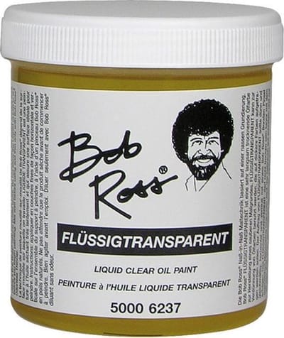 Bob Ross liquid clear Olieverf - Transparante Verf - Ondergrond verf - 237ml