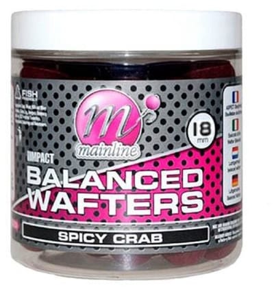 Mainline High Impact Balanced Wafters | Spicy Crab | 15mm