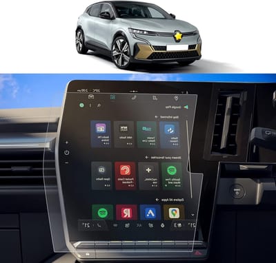 Screen Protector 2-Pack voor Renault Megane/Austral E-Tech OpenR Link - GPS Navigatie Beschermfolie 12 Inch, Krassenbestendig en Duurzaam