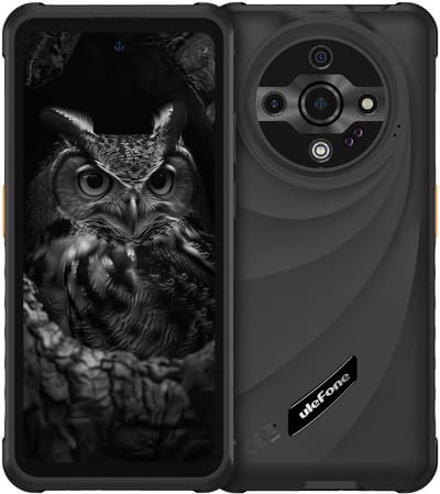 Ulefone Armor X31 Pro 5G robuuste telefoon 6,56'' tot 16GB+256GB 6050mAh NFC Android 15 smartphone 64MP camera achterzijde 120Hz