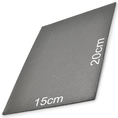 Vervangingsmateriaal voor uitlaatpakking - Afdichtingsplaat 1,6mm 20 x 15cm - Geschikt voor auto, motor, scooter, grasmaaier, bosmaaier en kettingzaag