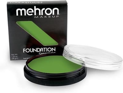 Mehron Dekkende Foundation Greasepaint Groen