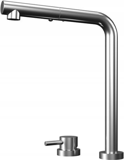 Kernau KWT 38 Window Steel Keukenkraan met Ontkalkingssysteem