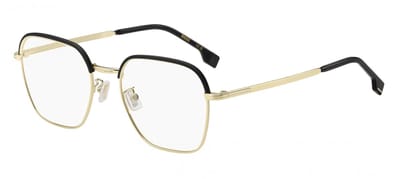 Hugo Boss BOSS 1742/F Matte black gold 53/19/145 MAN Brilmonturen