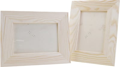 Houten lijst, afm 23x18 cm, 12 stuk/ 1 doos
