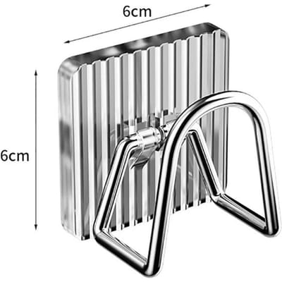Acryl Gootsteen Spons Houder Zelfklevende Gootsteen Caddy Organisator Rek Opberghaak voor Sponzen Borstels Snijplank Keuken Accessoires