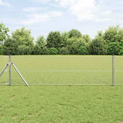 vidaXL - Gelast - gaashek - 1000 - x - 60 - cm - Zilver
