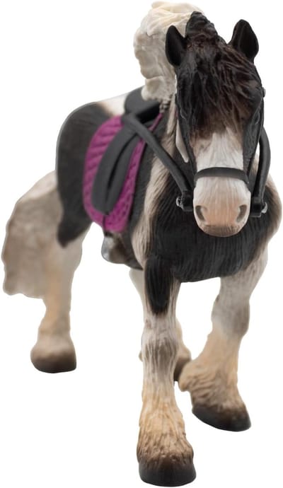 Bullyland 62759 – Speelfiguur en verzamelfiguur Zigeunermerrie (Tinkermerrie) – ca. 12 cm – levensecht en detailrijk vormgegeven – ideaal als educatief speelfiguur en cadeau voor kinderen vanaf 3 jaar.