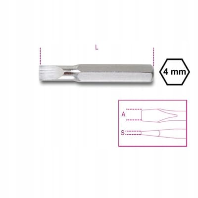 Beta Platte Schroevendraaier Bit 3.5mm - Precisie & Kwaliteit