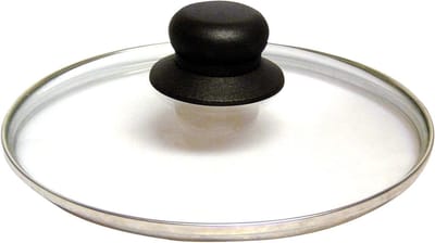 Glazen Deksel - Pannen Deksel - Koken & Bakken - Roestvrijstalen rand - 20 cm - Doorzichtig