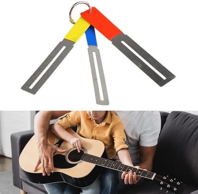 Dailygoods- Fretboard Protector - 3 Stuks - Duurzaam Materiaal - Toetsbescherming - Gitaar Onderhoud - Geschikt voor Fretwerk
