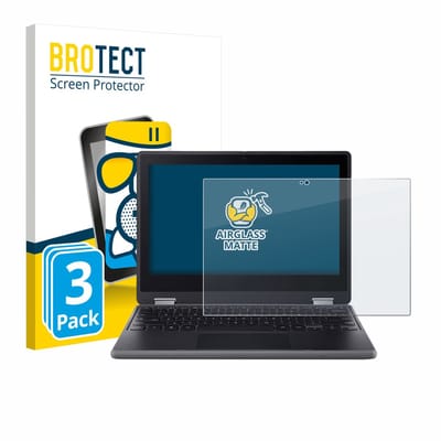 BROTECT - Screenprotector voor Acer Chromebook Spin 511 R757TN - Folie Beschermfolie Beschermglas matte 3 Stuks