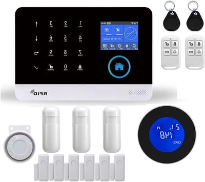 Beveiligingssysteem - Alarmsysteem Thuis - Huis Beveiligen - Wifi Gsm Connectie - L - One Color