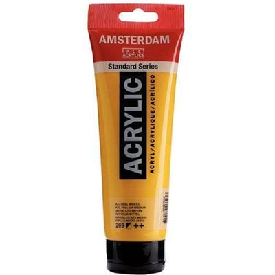 Acrylverf - #268 Azogeel Middel - Amsterdam - 250 ml