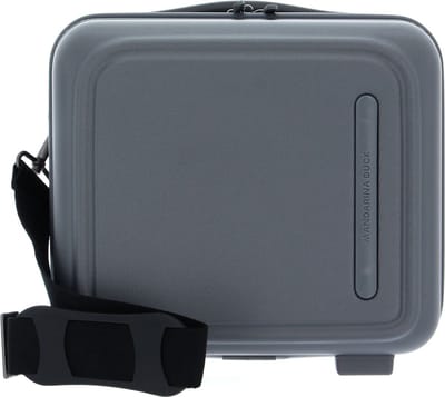 MANDARINA DUCK cosmetische tas Logoduck + Beauty Case Smoked Pearl grijs