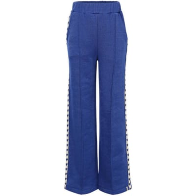 LOOXS Little Meisjes broek - Maat 92 in de kleur Blauw van 85% COTTON 15% POLYESTER - 2532-7639-186