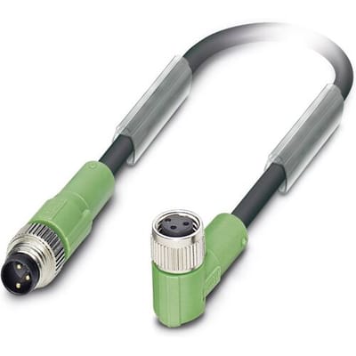 Phoenix Contact 1696581 Sensor/actuator connector, geassembleerd M8 Aantal polen (sensoren): 3 Stekker, recht, Bus, recht 1.00 m 1 stuk(s)