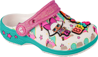 Crocs LOL Surprise BFF Kids Classic Clog 209472-100, voor meisje, Wit, Slippers, maat: 23/24