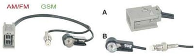 Antenne adapter - GT52PP male -->ISO 50 Ω male FME female