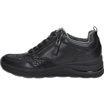Tamaris Comfort Sneakers zwart Leer - Dames