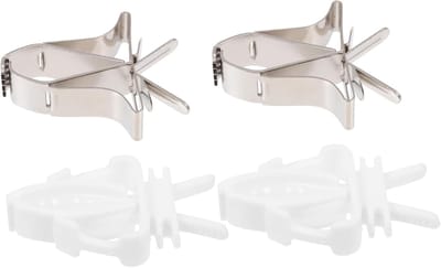 Vogel Voer Clips - Kooi Accessoires - Vogels Voeden - Voorkomt Verspilling - 4 Stuks - Multi