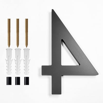 Solidchoice - 3D Huisnummers - Waterdicht en Corrosiebestendig