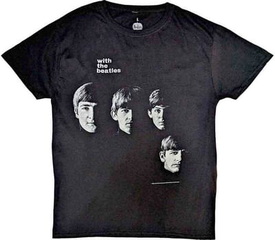 The Beatles - With The Beatles Heren T-shirt - S - Zwart