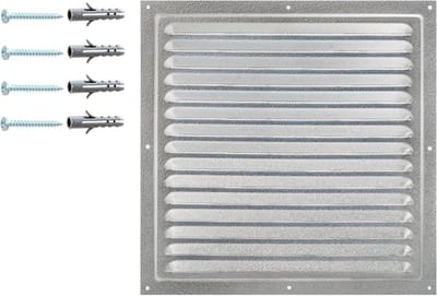 Ventilatierooster met Insectennet 30x30 cm - Weerbestendig en Duurzaam