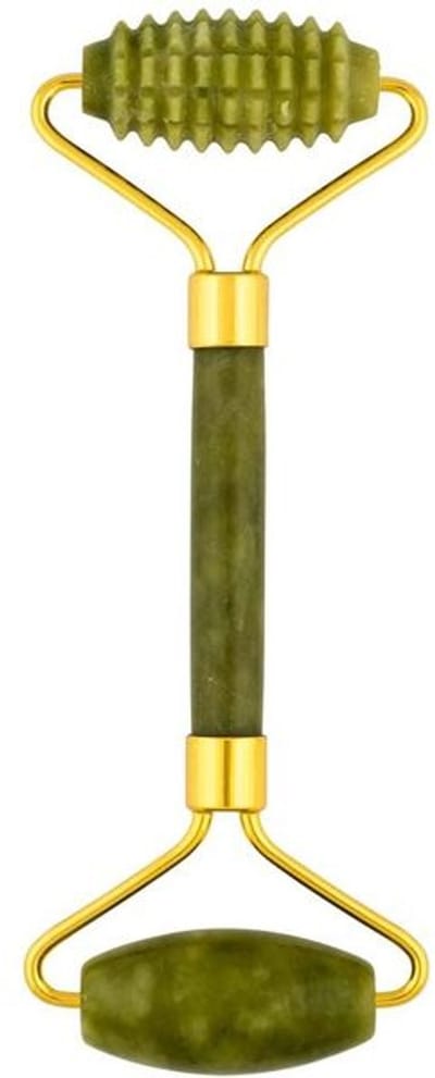 Jumada's - Jade Roller - Gezichtsmassage Roller - Goed voor de circulatie - Anti-rimpels - Natuursteen - Jade - Groen