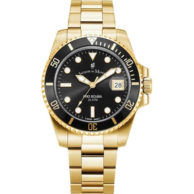 Jacques du Manoir JWG02803 Pro Scuba Horloge