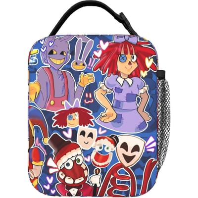 TADC Geïsoleerde Lunchtassen Thermische Tas Herbruikbaar,Lunchcontainer Tv Show Cartoon Draagbare Tote Lunchbox Meisje Jongen Kantoor Buiten One Size