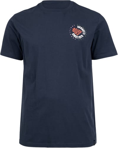 Brunotti - Craigly - T-Shirt Indigo Blue - 100% Katoen - Regular Fit - M