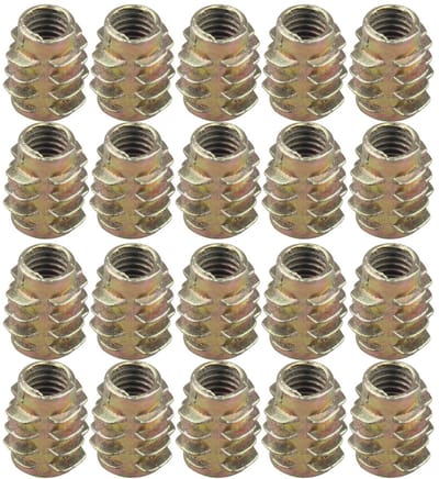 Dailygoods- Inbus-schroeven M6 - 20 Stuks - Houten Meubels