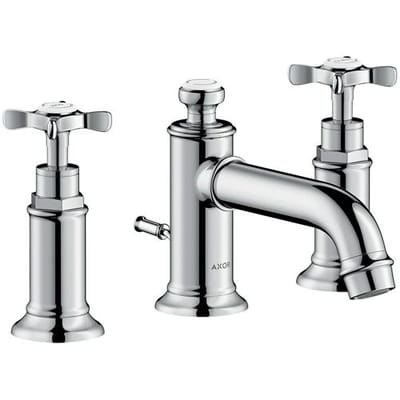 AXOR Montreux 3-hole basin mixer 30 with pop-up waste 16536000