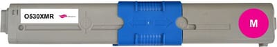 OKI 44469723 - Toner Magenta - 5000 pagina's - Huismerk Compatible - Geschikt voor OKI C510dn Oki C530dn Oki MC561dn Okidata C510dn Okidata C530dn Okidata MC561DN - O530XMR alternatief - OKI toner