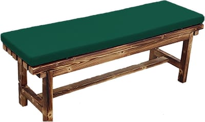 Waterdicht Zitkussen - Tuinbank Kussen - Buiten Zitten - Antislip Banden - 180 cm - Donkergroen