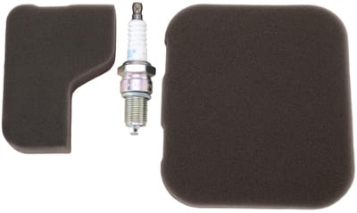 Dailygoods- Onderhoudskit voor Grasmaaier - Inclusief Bougie - Luchtfilters - Compatibel met Mountfield SP164/SP185 - Essentiële Componenten - Betrouwbare Prestaties - Grasmaaier Onderhoudsset