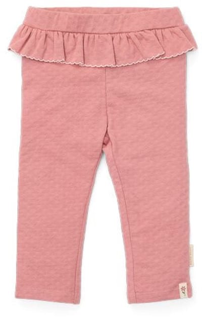 Little Dutch Lange broek - Maat 50 - Legging Meisjes - Pink Blush, Roze - Fairy Garden Newborn