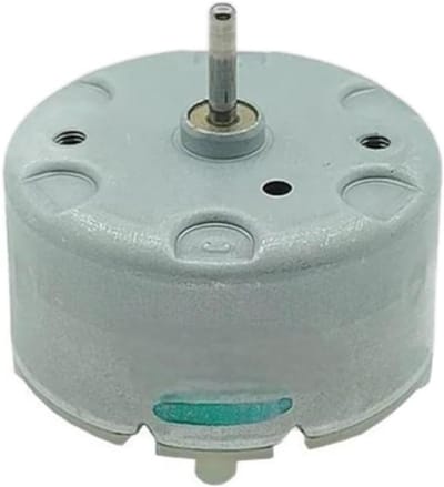 Mini Ronde Motor - Kleine Motor - Doe-het-zelf Projecten - Variabele Spanning - 32mm Diameter - Metaal