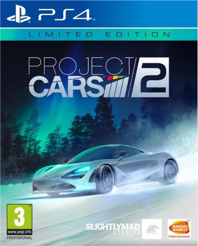 PS4 Project Cars 2: Limited edition - Steelbook