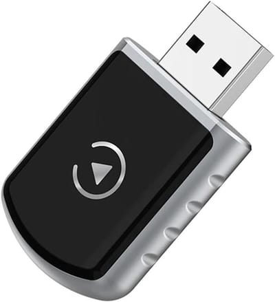 CarPlay Android Auto Adapter - AI Smart Box - Draadloze Connectiviteit - 2-In-1 Dongle - 110.00 Gram - Zwart