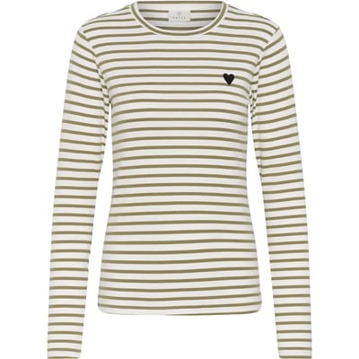 Dames-T-shirt met lange mouwen KAFFE Liddy