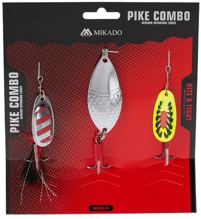 Spinner Kunstaas – 3 Stuks – Snoek & Roofvis – Mikado