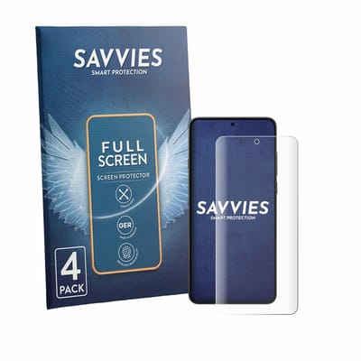 Savvies - Screenprotector voor Oppo Find X9 Ultra - Folie Beschermfolie transparant volledig dekking 4 Stuks