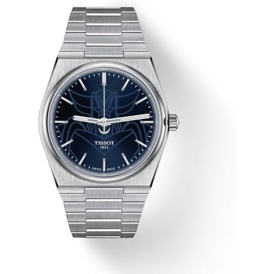 Tissot Roestvrij Staal blauwe Wijzerplaat Heren Modehorloge T137.407.11.041.02 blauw