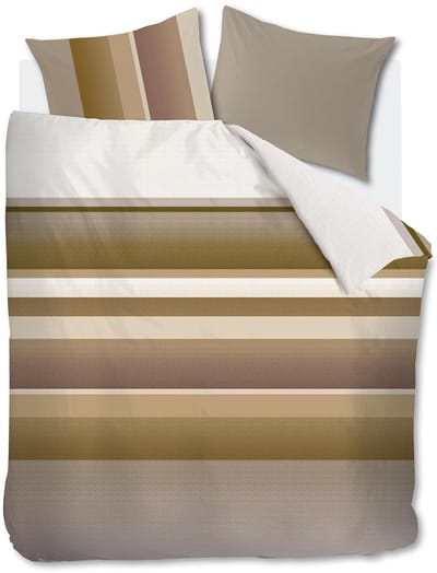 Beddinghouse Rhys dekbedovertrek - - 200x200/220 - Goud
