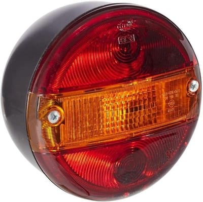 Achterlicht Combinatie - Achterlicht Unit - Voertuig Verlichting - 4 Lichtfuncties - 140mm x 80mm - Rood Geel